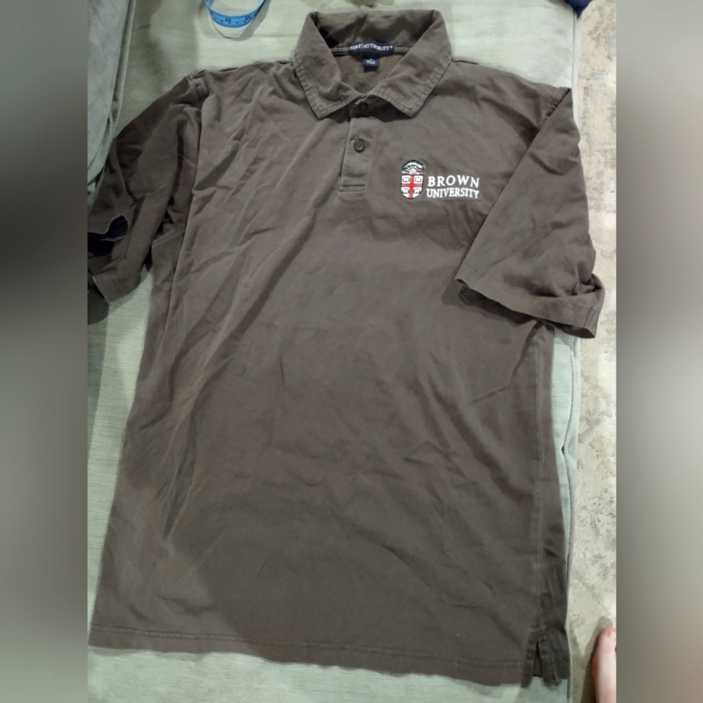 Brown University Dark Brown Polo Medium